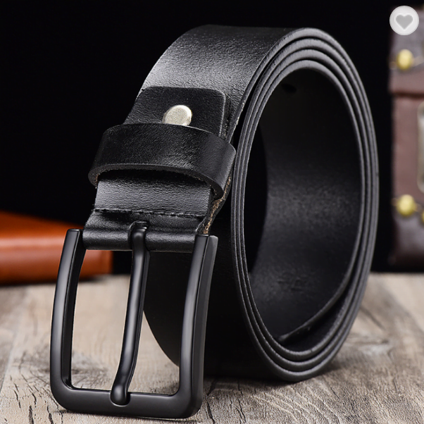 Genuine Leather Luxury Mens Belt